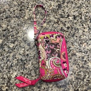 Vera Bradley Very Berry Paisley Wallet Wristlet